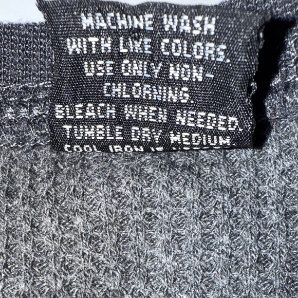 Wuhou - Arizona State Sun Devils Henley. Long Sleeve Gray with logo size XL - Picture 8 of 10